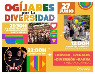 🏳️‍🌈 Ogíjares por la Diversidad  
  
🚨🚨 ¡¡HOY!! 🚨🚨  
  
Celebramos el Día del Orgullo con un día lleno de color, respeto y diversión.  
  
📜L...