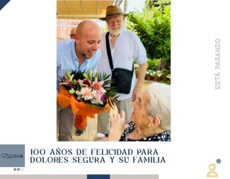 🎂 100 años de vida 🎂  
  
Hemos tenido el honor de acompañar a Dolores Segura y su familia en una celebración muy especial: ¡su 100 cumpleaños! ...
