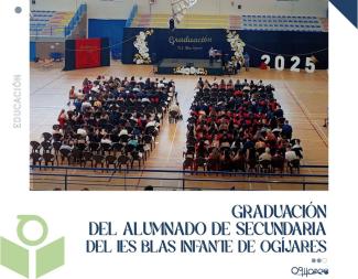 🎓 Graduación del alumnado de secundaria del IES Blas Infante  
  
En la tarde de ayer, tuvo lugar la ceremonia de graduación del alumnado del IES ...