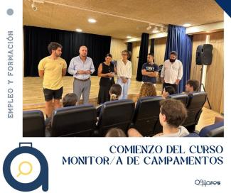 ⛺ Inicio del curso de monitor/a de campamentos  
  
☀️ Damos la bienvenida al grupo de jóvenes que ha comenzado su formación como monitores, graci...