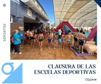 🎉 Celebramos la clausura de las Escuelas Deportivas Municipales con alegría y mucho deporte.  
  
👏 ¡Feliz verano a todos nuestros pequeños y peq...