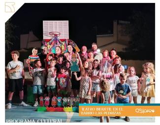 🎭✨ Anoche el teatro infantil llegó al Barrio de Las Pedrizas con la divertida representación de “Cuentos Rebeldes” de la compañía Tapo Teatro, qu...