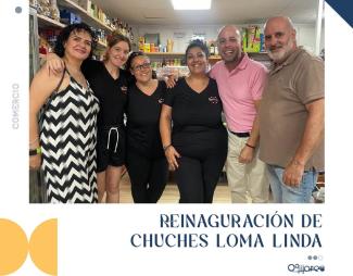 🍭 ¡Fantástica reinauguración de Chuches Loma Linda bajo nueva gerencia!  
  
Desde el Ayuntamiento, queremos desear toda la suerte del mundo en es...