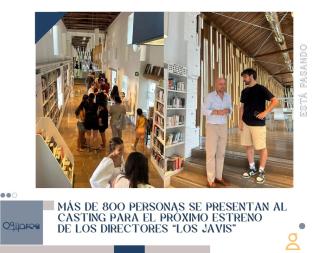 🎬 ¡Éxito total y sin precedentes en Ogíjares!  
  
Más de 800 personas han pasado hoy por el casting de la película sobre Lorca, dirigida por Los ...