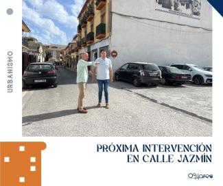 🔧 Concejalía de Accesibilidad, Urbanismo y Obras Públicas 👷🏼‍♀️🏗️  
  
🚧 Próxima intervención en Calle Jazmín  
  
👉🏼 Atendemos una demanda v...