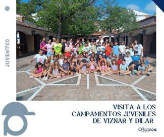 🏕️☀️ Visitamos a los grupos que están disfrutando de los campamentos de verano organizados por la Concejalía de Juventud e Igualdad del Ayuntamient...