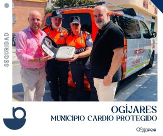 ❤️💚 Ogíjares sigue cuidando de la salud de sus vecinos y vecinas. Desde 2020 somos “Municipio Cardio Protegido”, con desfibriladores en todas las ...