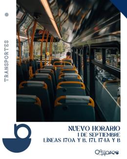 🚌 Concejalía de Movilidad y Transporte  
  
📢 Informamos a nuestros vecinos y vecinas del nuevo horario de las líneas de bus de Ogíjares:  
  
🚍...