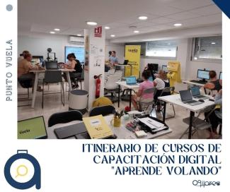 🚀 Cosas que pasan en nuestro Punto Vuela   
  
Esta semana hemos dado comienzo al itinerario de cursos de capacitación digital “Aprende Volando”, ...