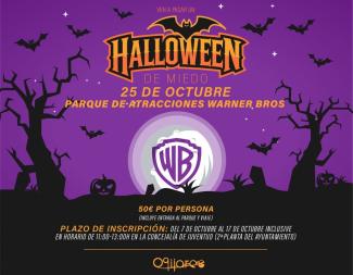 🎃✨ ¡VIVE UN HALLOWEEN DE PELÍCULA EN PARQUE WARNER! ✨🎢  
  
¿Te atreves a pasar un día lleno de emoción, risas y sustos?  
Desde el Área de Juv...