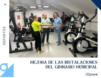 💪🏽🏋️‍♂️ El alcalde y el concejal de Deportes han visitado el Gimnasio Municipal de Ogíjares para comprobar de primera mano las mejoras que, de ma...