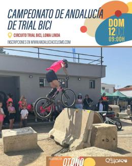 🚴‍♂️ ¡MAÑANA tenemos una cita con el deporte en Ogíjares!  
Llega el Campeonato de Andalucía de Trial Bici 🏆  
  
📍 Lugar: Circuito de Trial Bic...