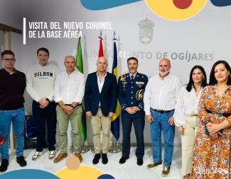 ✈️ Visita institucional del nuevo Coronel de la Base Aérea a Ogíjares   
  
Hace dos semanas el nuevo Coronel de la Base Aérea tomó posesión de su ...