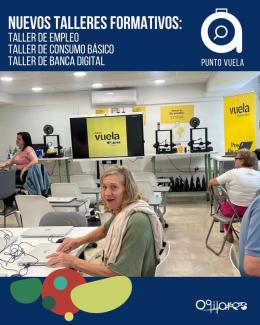💻 ¡Nuevas formaciones en el Punto Vuela Ogíjares! 🚀  
  
No te pierdas los talleres gratuitos que hemos preparado para ti:  
  
📅 Martes 28 de o...