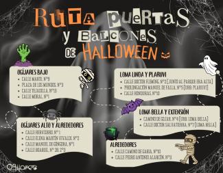 👻 ¡Ruta terrorífica por Ogíjares! 🎃  
  
Nuestros vecinos y vecinas se han superado este año con sus impresionantes decoraciones para el Concurso...