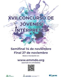 🎶 ¡Ya está abierto el plazo de inscripción para el XVII Concurso de Jóvenes Intérpretes de la EMMDO! 🎻🎹🎤  
  
Si la música es tu pasión, este e...
