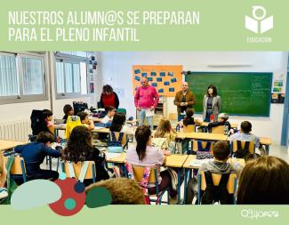 Con motivo del  Día de la Constitución Española, el próximo día 5 se celebrará un pleno infantil en el que los alumnos y alumnas de 5º de primaria ...