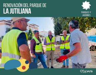 🌳 Seguimos mejorando Ogíjares 🏗️  
  
Desde el Ayuntamiento de Ogíjares estamos llevando a cabo la renovación del parque de la zona urbana de La J...