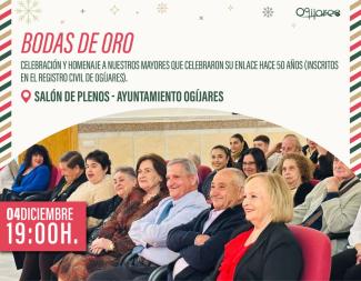 ✨💛 Mañana celebramos un acto lleno de emoción y gratitud:  
  
🎉 “Bodas de Oro” – Homenaje a nuestros mayores  
Un reconocimiento muy especial a...