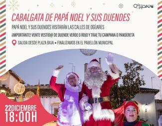 🎅✨ ¡Papá Noel y sus duendes llegan a Ogíjares! ✨🎄  
  
🚨🚨 ¡¡HOY!! 🚨🚨  
  
Nuestras calles se llenarán de magia con la gran Cabalgata de Pap...