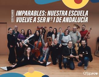 📣 ¡Ogíjares vuelve a estar en lo más alto! 🎶  
  
Nuestra Escuela Municipal de Música y Danza ha vuelto a obtener la máxima puntuación de la Junt...