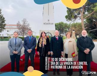 Hoy se ha celebrado un acto militar y religioso en honor a la Virgen de Loreto, patrona de Aviación.  
  
El Alcalde y el concejal de Seguridad han...