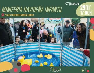 🎠✨ El 29 de diciembre llega una tarde llena de magia para los más peques: juegos, diversión y ambiente navideño en pleno corazón de Ogíjares.  
U...