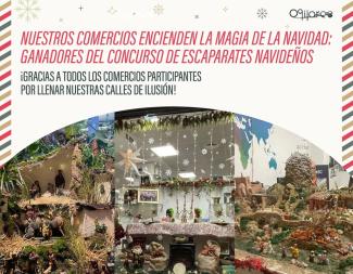 🎄✨ Compartimos los participantes y ganadores del Concurso de Escaparates Navideños, una iniciativa que ha llenado nuestras calles de luz, creativ...