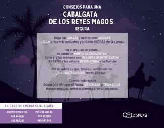 🎄✨ Todo listo para vivir la Cabalgata con ilusión y responsabilidad ✨🎅  
  
Para que todos podamos disfrutar al máximo, os dejamos en este post...