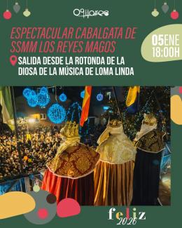 👑✨ La magia de los Reyes Magos llega a Ogíjares ✨👑  
  
Sus Majestades de Oriente ya están en camino y recorrerán las calles de nuestro municip...
