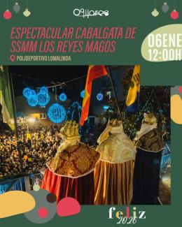 👑✨ La magia de los Reyes Magos llega a Ogíjares ✨👑  
  
Sus Majestades de Oriente ya están en camino y recorrerán las calles de nuestro municip...