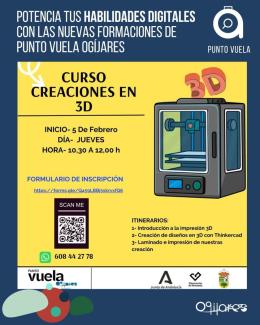 🟡🟡¡Potencia tus habilidades digitales este 2026 en el Punto Vuela Ogíjares!  
  
Se ha diseñado una programación especial para el primer trimestr...