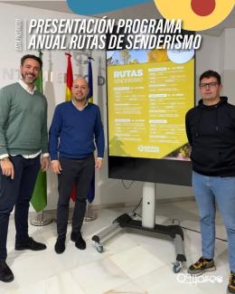 🥾🌿 Presentamos el Programa Anual de Rutas de Senderismo de Ogíjares  
  
El alcalde y la Concejalía de Deportes han dado a conocer la programació...