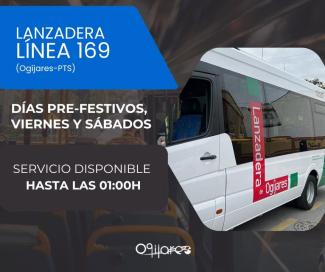 🚐 𝗟𝗮𝗻𝘇𝗮𝗱𝗲𝗿𝗮 𝗱𝗲 𝗢𝗴𝗶́𝗷𝗮𝗿𝗲𝘀 🚍   
  
✅ Aprovecha la Lanzadera de Ogíjares, también llamada línea 169, que conecta a Ogíjares con sus barrios y con l...