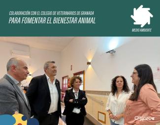 🐾 Ogíjares avanza en el bienestar animal  
  
Nos preparamos para la firma de un convenio de colaboración con el Colegio Oficial de Veterinarios d...