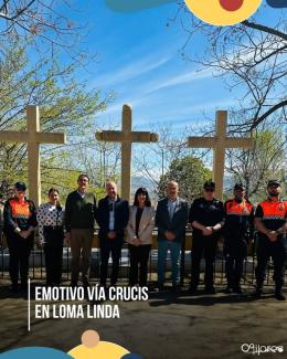 🕊️ Emotivo Vía Crucis en Loma Linda  
  
Ayer acompañamos a nuestros vecinos y vecinas en esta tradicional peregrinación, recorriendo la calle Las ...
