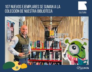 📚 La Biblioteca Municipal de Ogíjares suma 107 nuevos títulos a su catálogo  
  
Una nueva incorporación de novedades literarias impulsada por el ...
