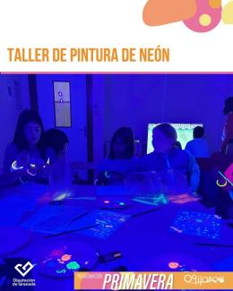 🎨✨ Taller creativo con pinturas de neón ✨🎨  
  
Hemos disfrutado de una tarde llena de creatividad y color en este taller de pinturas de neón, ...