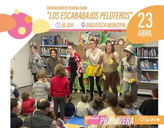 ¡¡HOY!!  
  
📚✨ Cuentos para disfrutar en familia  
  
Con motivo del Día del Libro, llega una sesión de cuentacuentos para los más pequeños, fom...