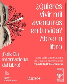 📚 Feliz Día del Libro  
  
Hoy celebramos el poder de la lectura, de las historias que nos hacen viajar, aprender y crecer 🤍  
  
En la Bibliotec...
