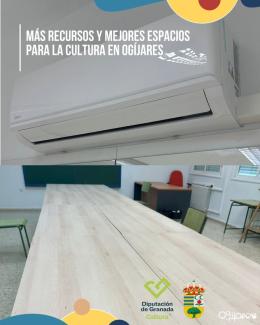🎭 Ogíjares mejora y moderniza sus espacios culturales  
  
Seguimos incorporando nuevos recursos a nuestras instalaciones culturales para ofrecer ...
