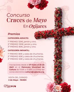 🌸 Tradicional Concurso de Cruces de Ogíjares 🌸  
  
Celebramos una nueva edición de este tradicional concurso, donde nuestras calles y rincones s...