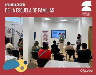 Hemos realizado la segunda sesión de la Escuela de Familias, en la que abordamos un tema tan importante como es el acoso escolar. Ha sido un espaci...