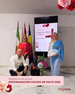 🌸 Ogíjares se prepara para vivir unas Cruces de Mayo inolvidables 🌸  
  
Hoy hemos presentado la programación de este día tan esperado por vecino...