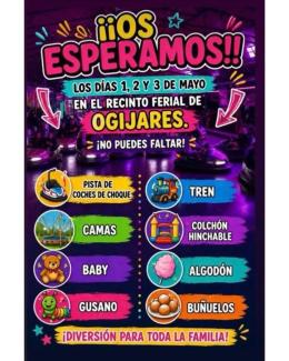 🎡🎉 Este año, el Parque San Sebastián se llena de diversión  
  
Vuelven las atracciones para todos los públicos, con columpios y propuestas para ...