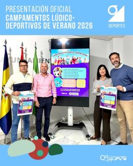 🏀🌞 ¡Campamento Deportivo de Verano Ogíjares 2026!  
  
👥 65 plazas por turno  
👧👦 Para niños y niñas de 3 a 14 años  
  
🕘 Horario: 09:00 a 1...