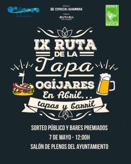 📣 Mañana, 7 de mayo  
  
Te esperamos a las 12:00h en el Salón de Plenos para el sorteo de la Ruta de la Tapa 2026, abierto a todo el público.  
 ...