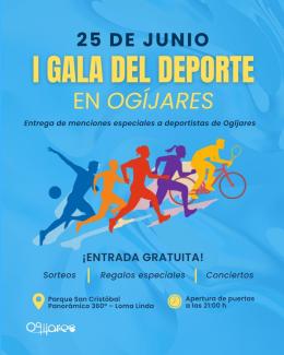 🏆Una noche para reconocer el deporte y celebrar juntos  
  
Llega la I Gala del Deporte de Ogíjares, una cita especial dedicada a poner en valor e...