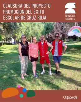 📚Clausuramos hasta el próximo curso el Proyecto de Promoción del Éxito Escolar, desarrollado por Cruz Roja con el apoyo del Ayuntamiento de Ogíjar...