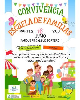 ☀️👨‍👩‍👧‍👦 Última sesión de la Escuela de Familias antes del verano, dedicada al ocio y el tiempo libre en familia. Un encuentro para compartir ...